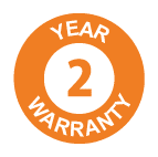 2 Year Warranty
