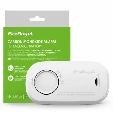 Carbon Monoxide Alarm, Replaceable Batteries image