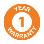 1 Year Warranty