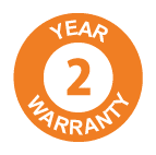 2 Year Warranty
