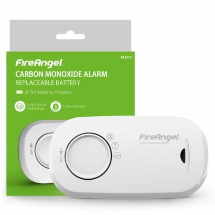 Carbon Monoxide Alarm, Replaceable Batteries image