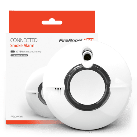 Pro Connected Smart Smoke Alarm, Battery Powered image