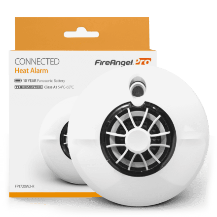 Pro Connected Kitchen Heat Alarm, Battery Powered image