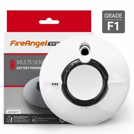 Specification 10 Year Multi‑Sensor Smoke Alarm, Battery Powered image