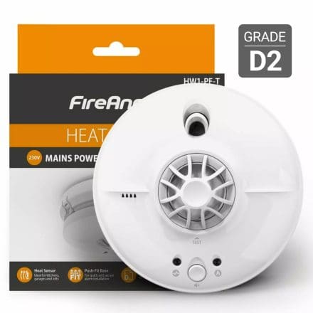 Kitchen Heat Alarm with Push Fit Base image