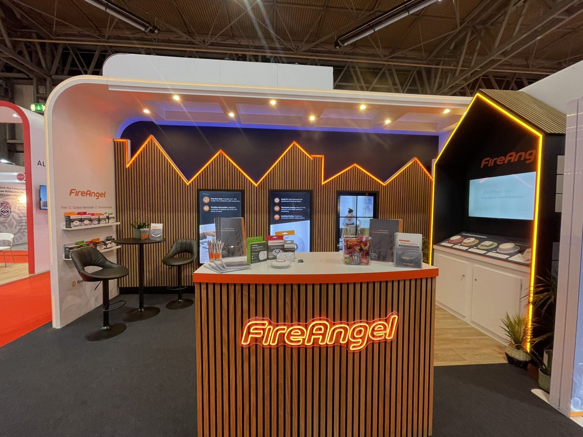 FireAngel at Housing 2025 stand